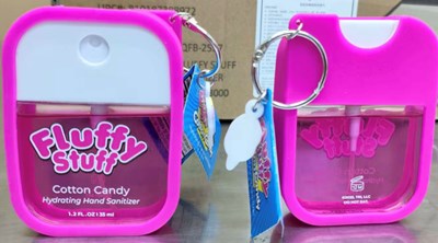 Label (Fluffy Stuff Sanitizer Cotton Candy)